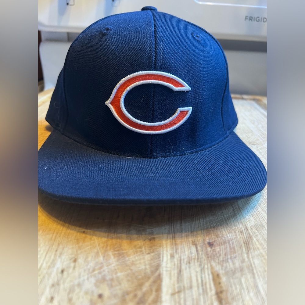 Reebok Dark Blue Cap with Orange Accents